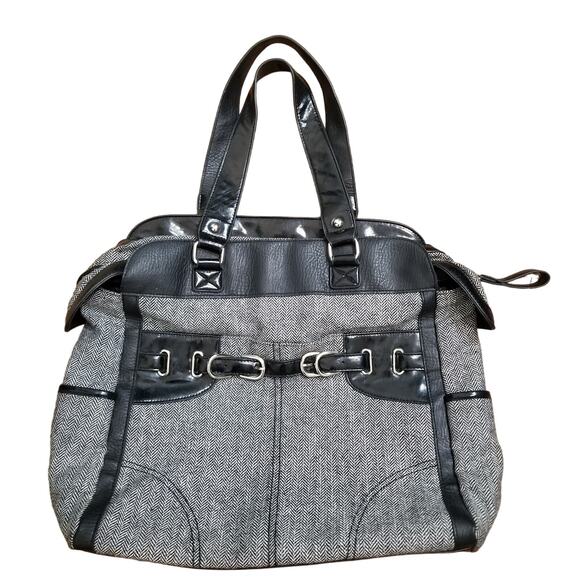 ads Attitude Design Style Houndstooth Women's Lap Top Bag Purse, Messenger Bag - Picture 1 of 13